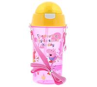 Peppa Pig Water Bott Lunch Bags & Bottles Pink One Size,400ml