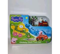 Peppa Pig Whizz Around Clickety Clack Train Set, Motorised Vehicles, Track Toys, Pre-school Toys