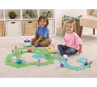 Peppa Pig Whizz Around Peppa’s Great Big World Set, Motorised Vehicles, Track Toys, Pre-school Toys