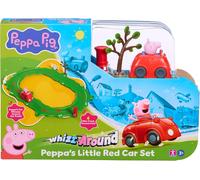 Peppa Pig Whizz Around Peppa’s Little Red Car Set, Motorised Vehicles, Track Toys, Pre-school Toys