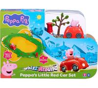 Peppa Pig Whizz Around Peppa’s Little Red Car Set, Motorised Vehicles, Track Toys, Pre-school Toys