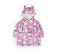 Peppa Pig Women's Blanket Hoodie (Kids Purple AOP) Peppa Pig Purple One Size