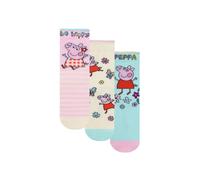 Peppa Pig Women's Socks 3 Pack | Size: 4-6 Peppa Pig Multicolor 4-6
