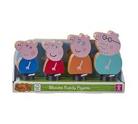 Peppa Pig Wooden Family Figures Collection