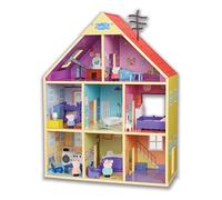 Peppa Pig Wooden Playhouse, dolls house, playhouse, imaginative play, preschool toys, fsc certified, sustainable toys, gift for 3 years and over