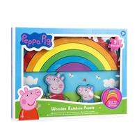 Peppa Pig Wooden Rainbow Puzzle