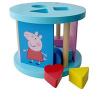Peppa Pig Wooden Sorting Box, Improves Sensory Skills & Early Development, Toy for +1 Year Olds, Officially Licensed by Peppa Pig