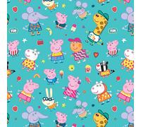 Peppa Pig Wrapping Paper, Peppa Pig 2 Sheet 2 Tag Wrapping Paper, Birthday Wrapping Paper