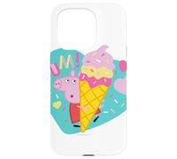 Peppa Pig Yum Ice Cream Case for iPhone 15 Pro