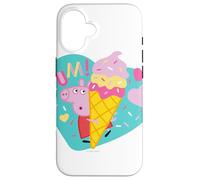Peppa Pig Yum Ice Cream Case for iPhone 16