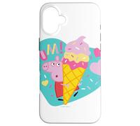 Peppa Pig Yum Ice Cream Case for iPhone 16 Plus