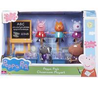 Peppa Pig's Classroom Playset Includes 5 Figures Brand New