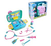 Peppa Pig's Medic Play Centre Kit | Including 10+ Accessories With Carry Case | Pretend Kids Doctor Kit Medical Playset | Childrens Emergency Medic Kit Set | Pretend Roleplay Educational Toys | 3+