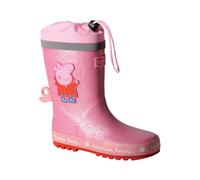 Regatta Peppa Pig Puddle Wellies Peppa Pink, Size: UK Junior 1