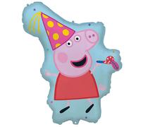 Peppa Shaped Shaped Foil Balloon 65cm x 85cm