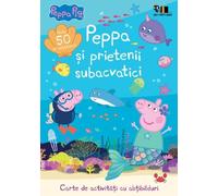 Peppa si prietenii subacvatici. Carte de activitati cu abtibilduri - Mark Baker, Neville Astley, Editie in limba romana