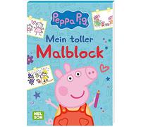 Peppa Wutz Ausmalbilder: Mein toller Malblock: Kinderbeschäftigung ab 3
