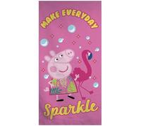 Peppa Wutz Beach Towels Sparkle Model Badetuch, Strandtuch 70 x 140 cm