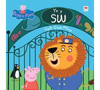Peppa yn y Sw| Peppa Pinc | Llyfr Cymraeg | Welsh board book | 'Peppa Pig: Peppa Goes to the Zoo' is the English title | enjoy reading Peppa in Welsh! |for young children 18 months plus