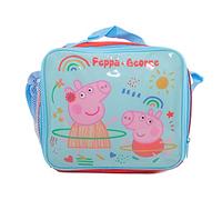 PeppaPig Children's Character Insulated Lunch Bag with Shoulder Strap & Mesh Side Pocket