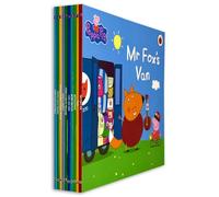 Peppa's Fun with Friends Storybook Collection 10 Books Set (Mr Fox's Van, Dens, Bicycle Race, Work And Play, Hide and Seek, Pedro's Pirate Treasure, Peppa's Sandpit, Peppa's Fishy Friends & More)