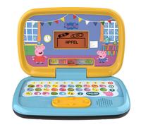 Peppas Learning Laptop - Learning Computer with ABC Keyboard and Various Learning Content with Letters and Words, Numbers, Logic, Games and Music -