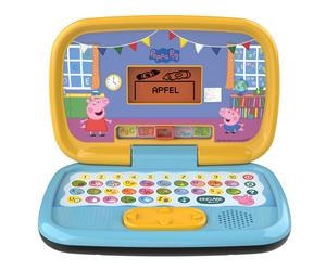 Peppas Learning Laptop - Learning Computer with ABC Keyboard and Various Learning Content with Letters and Words, Numbers, Logic, Games and Music -