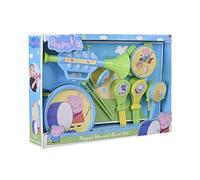 Peppa's Musical Band Set | Peppa Pig Roleplay | Includes Drum, Trumpet, Tambourine & More For Ages 3+
