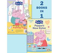 Peppa's New Sister/Family Fun (Peppa Pig): 2 Books in 1