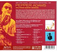 Pepper Adams - New Star Award - Down Beat's Critics Poll 1957 - Hollywood Quintet Sessions