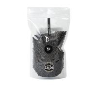 Pepper Field Kampot Pepper Black - Premium Black Peppercorns Whole from Cambodia, Fresh & Flavourful, Whole Peppercorns for Grinder & Kitchen, Great Taste, Ideal for Cooking & Grilling (500g)