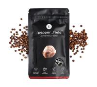 Pepper Field Kampot Pepper Red - Authentic Spice Red Peppercorns Whole Cambodia, Whole Peppercorns for Grinder & Kitchen, Cooking & BBQ, Great Taste & Fair Trade, Ideal for Meat or Salad (50g)