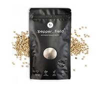 Pepper Field Kampot Pepper white 100g - Peppercorns white - 100% Genuine White Pepper from Kampot, Cambodia PGI - White pepper whole - Pepper for grinder & pepper mill for grinding