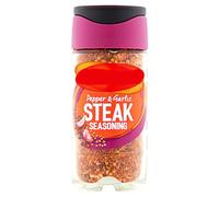 Pepper & Garlic Steak Seasoning, 100% Natural Ingredients, 46g