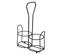 Pepper Ginder Holder - Pepper Grinder Holder | Salt And Pepper Grrinder Set Metal | Steel Door For Salt And Sprinkle Mills | Stable Rack Organizer For Kitchen, P Table