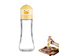 Pepper Grinder Bottle - Effecient spicee Grinder Bottle | Pepper Mill Botle, Seasoning Container Yellow Duck with Grinding Jar 180ml/200ml with Adjustable Coarseness for Home, Kitchen
