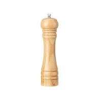 Pepper Grinding Bottle,Solid Wood Salt and Pepper Mills, Spice Grain Grinder with Adjustable Ceramic Grinding Core,Multifunctional Pepper Grinder(M)