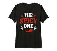 Pepper Hot Chili Lover Funny Foodie Humor The Spicy One Premium T-Shirt