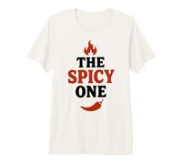 Pepper Hot Chili Lover Funny Foodie Humor The Spicy One Premium T-Shirt