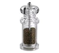Pepper Mill - Adjustable Grain Size Refillable, Salt Mill for and Spices, Bottle for Kitchen Gadgets for Seasoning Grinders, Mechanism, Use on the Table