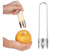 Pepper Seed Corer, 2024 New Upgraded Stainless Steel Fruit Core Remover Apple Core Seed Remover Vegetable Corer Tool for Vegetables Fruit Kitchen Utensils