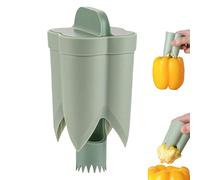 Pepper Seed Corer Remover, Pepper Kerner, Jalapeño Pepper Corer for Barbecues, 2-in-1 Pepper Corer, Quick Cutting and Coring of Peppers