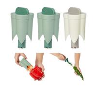 Pepper Seed Corers Remover, 3 Pack Fruit Pepper Corer Remover 2 in 1 Bell Pepper Corer Seed Remover Tool, Pepper Deseeder Bell Pepper Corers Tool Pepper Cutter for Vegetables