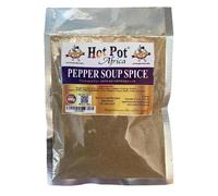 Pepper Soup Spice Mix 100g - Warming Spicy Soup Seasoning Inspired by Nigerian Pepper Soup | Aromatic Spice Blend for Soups, Stews, Chicken, Fish & Goat Soup & dishes (100g)