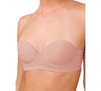 Pepper Strapless Bra | MVP Multiway Lightly Lined Strapless, Underwire Bra for Women with Convertible Straps (30A-40B), Sienna Rose, 34B