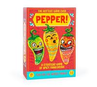 Pepper! The Strategy Card Game of Spicy Maneuvers, Fun Family Game for 2-8 Players Ages 8+, 30 Mins