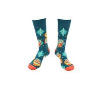 PEPPER TREE Owl Printed Socks Premium Cotton Super-Stretch Funky W/M Unisex Socks (UK, Numeric, 3, 6, Regular, Regular, Multi)