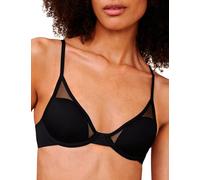 Pepper Underwire Bra | Classic All You Underwire Bras for Women with Soft Fabric, Relaxed Fit, Ultra Comfy Bra Without Gaps, Black Bra (30A-40B), Black, 32AA