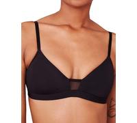 Pepper Wireless Bra | Feelgood Wirefree T-Shirt Bras for Women, Comfy Bras, Convertible Straps for Racerback, (XXS-XL), Black, L