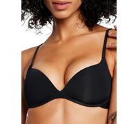 Pepper Wireless Bra | Zero-G Wirefree Lift-Up Bra, Gravity-Defying Wireless Push-Up Bra's | Bra's for Small Chested Women, Black, 32A